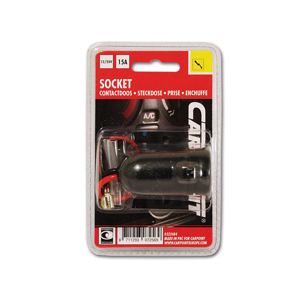 Presa accendisigari pre cablata • 12 V / 15 A