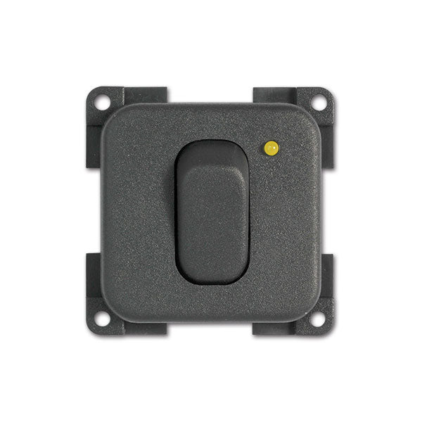 Interruttore con LED • 12 V • giallo / grigio