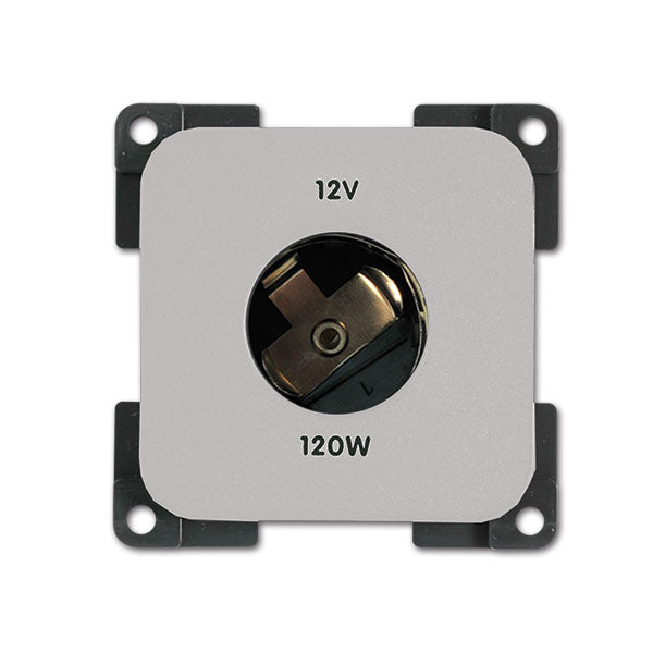 Presa DC • 12 V • grigio chiaro