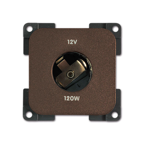 Presa DC • 12 V • marrone