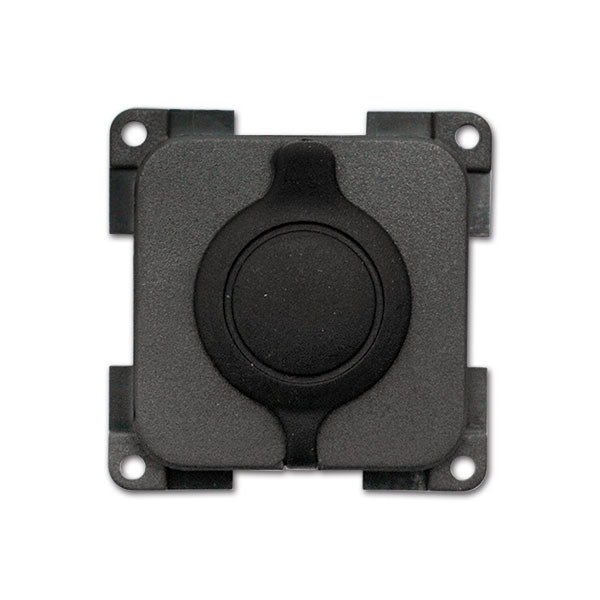 Presa DC coperchio stagno • 12 V • grigio