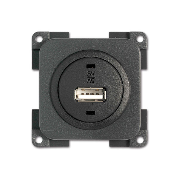 Presa USB • 3 A • grigio