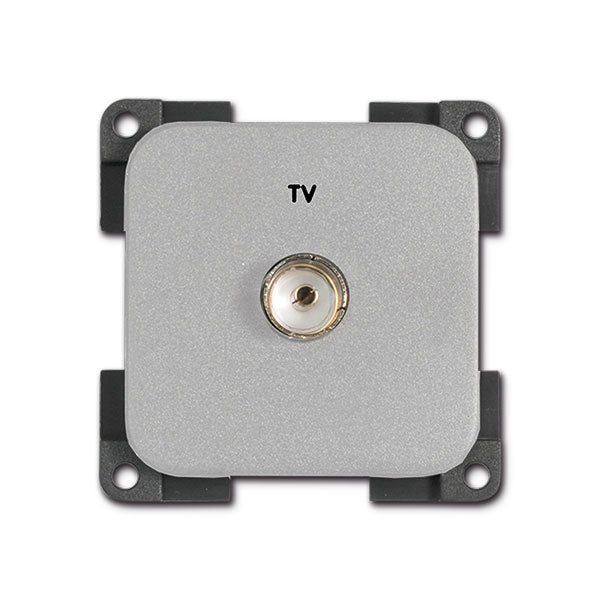 Presa per TV • grigio chiaro