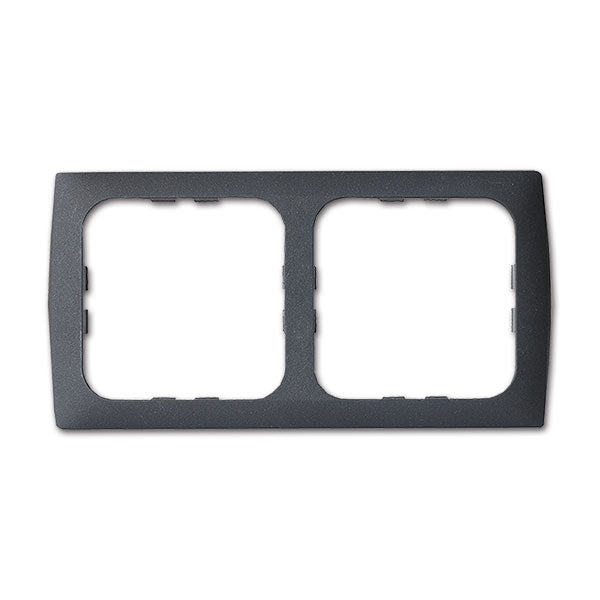 Softline-Rahmen 2 Module - grau