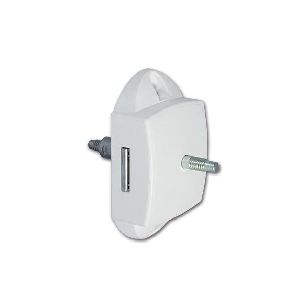 Push-lock bilaterale bianco - blister