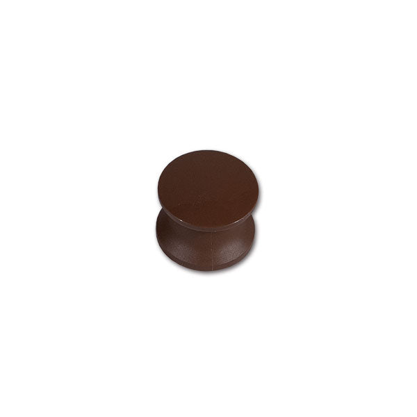 Pulsante marrone