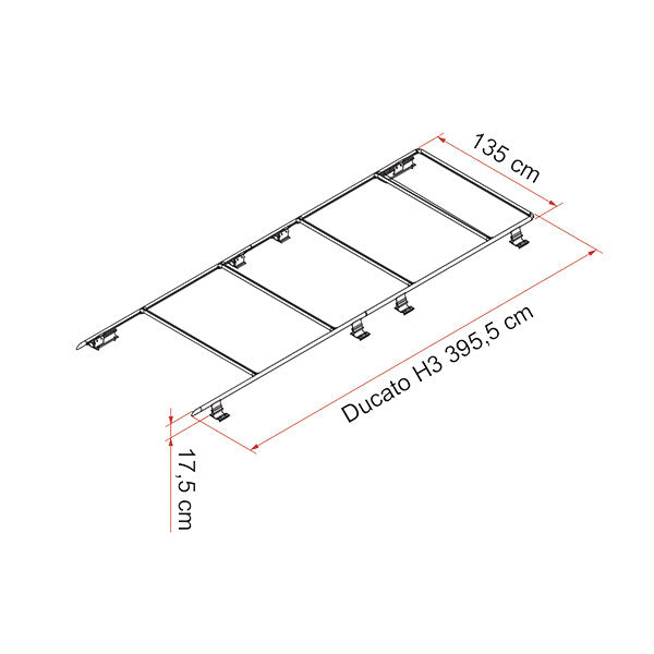 Roof Rail Ducato H3