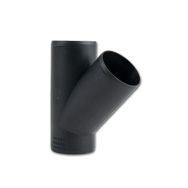 Adattatore a Y tubo aria • Ø 60 mm • 45°