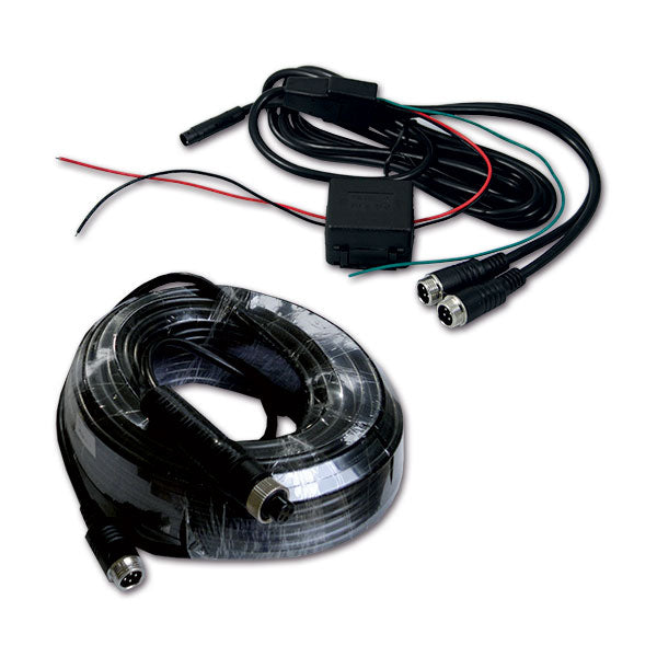 2-Augen-Rückfahrkamera-Kit und 7-Zoll-Monitor