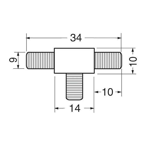 Adattatore presa F a doppia presa F