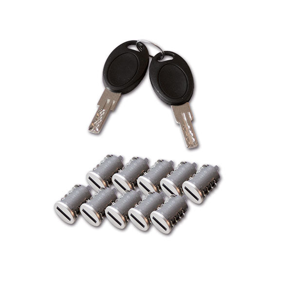 Kit 10 cilindri 2 chiavi HSC