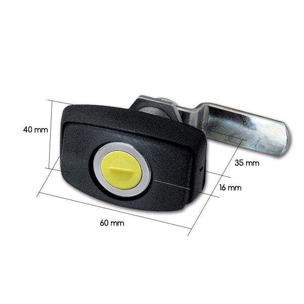 Serratura 1046 • nera