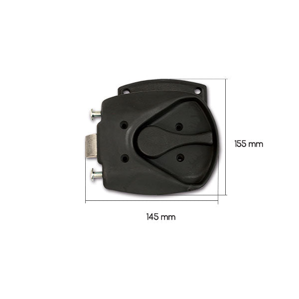 Schloss 1059 schwarz komplett in Tasche