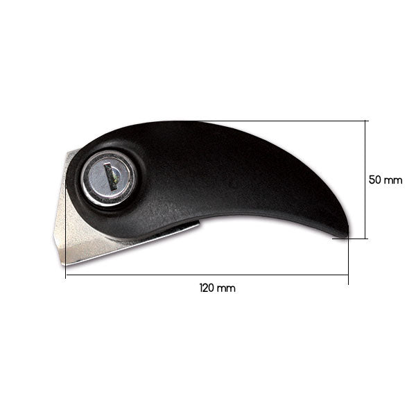 Serratura Flap Lock • cilindretto e chiavi • blister