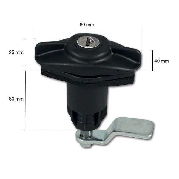 Serratura 1209 • cilindro e chiavi