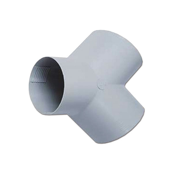 Achatgrauer Y-Verbinder • Ø 65 mm