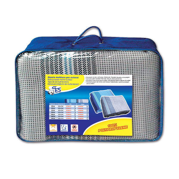 Stuoia grigia 300 gr • 500 x 300 cm