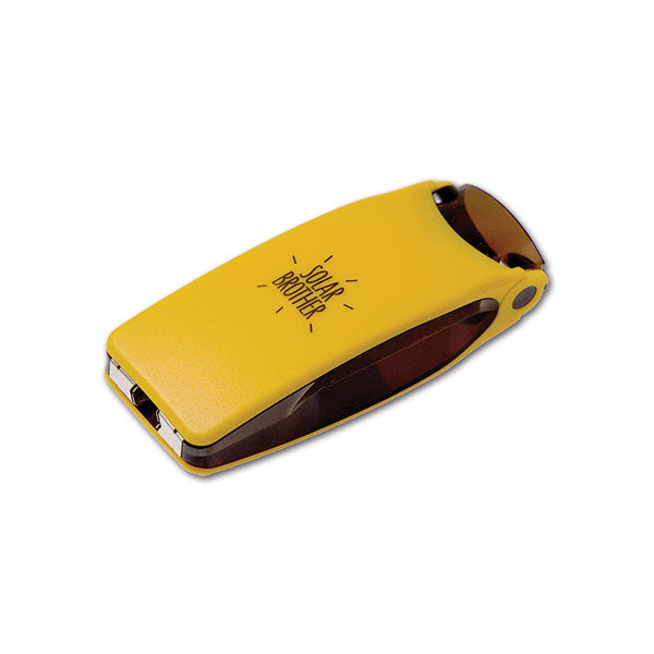 SUNCASE GEAR - accendino solare giallo