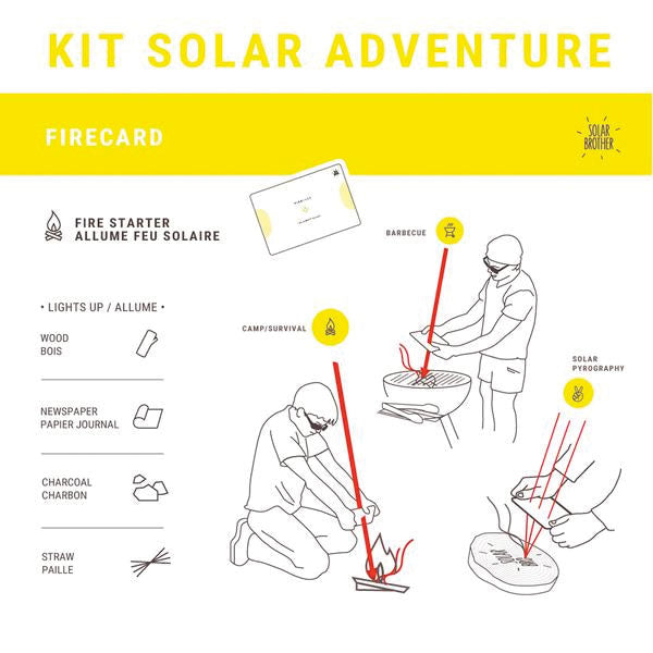 ADVENTURE KIT - accendifuoco e specchio