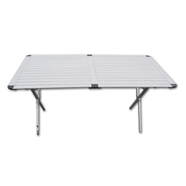 Tavolo pieghevole Marrakech alluminio • 140 cm