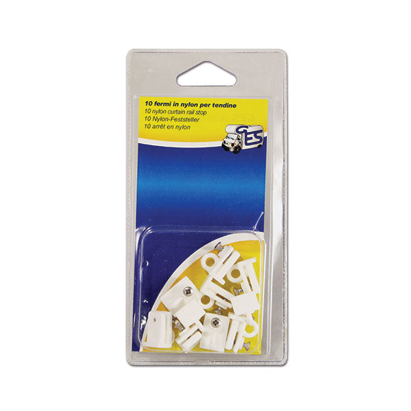 Fermo in nylon • guida a C • blister