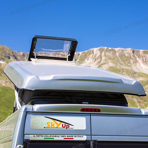 Tetto a soffietto Sky Up • Fiat Ducato • grigio campovolo