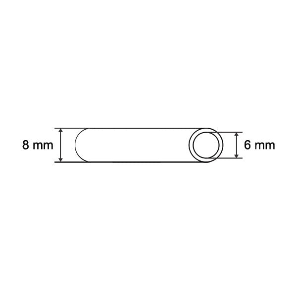Matassa tubo rame nudo • Ø 8 mm • 50 m