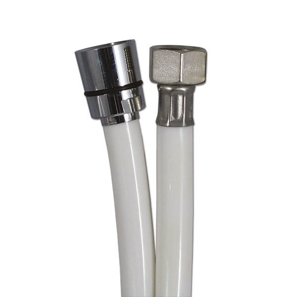 Tubo PVC bianco • 1/2" C – 3/8" F • 2 m