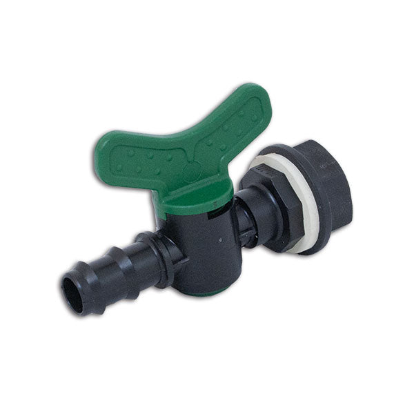 Valvola 2 vie con ghiera • Ø 13 mm • F 1/2"