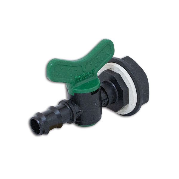 Valvola 2 vie con ghiera • Ø 13 mm • F 3/4"