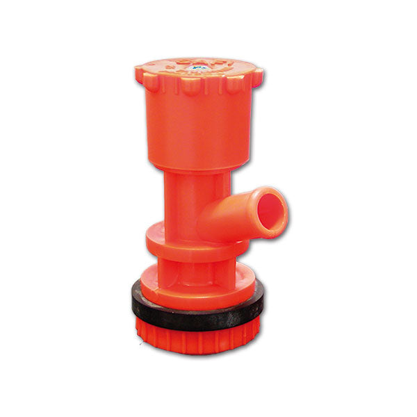 Rubinetto per tubi Ø 12 - passaggio Ø 9 mm