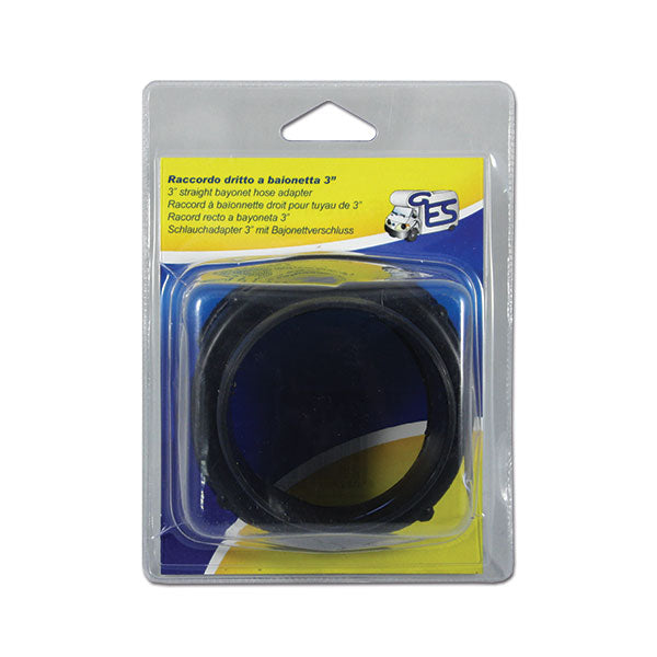 Attacco a baionetta dritto 3" • blister