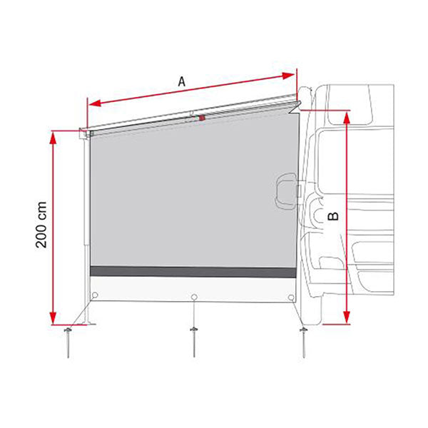 Sun View Side Caravanstore/F35