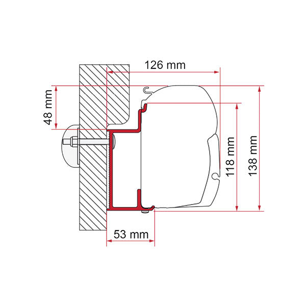 Adapter Eura Mobil Karmann 400