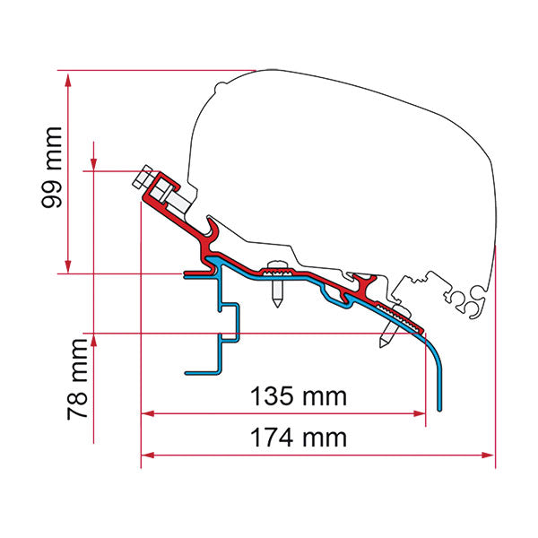 Adapter Elddis 370