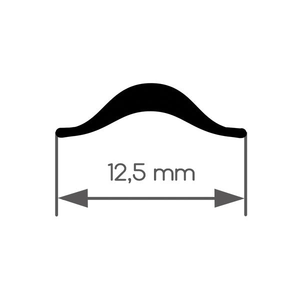 Profilo copriviti • grigio • 200 m