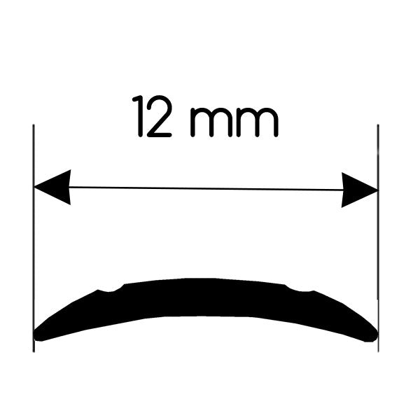 Schraubenabdeckprofil • schwarz • 200 m