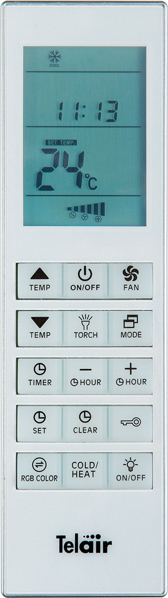 CLIMA E-VAN 3 7400H CONDIZIONATORE CON TELECOMANDO E POMPA DI CALORE