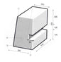 SERBATOIO 125 LT BIANCO NATURALE 64x58x38 cm