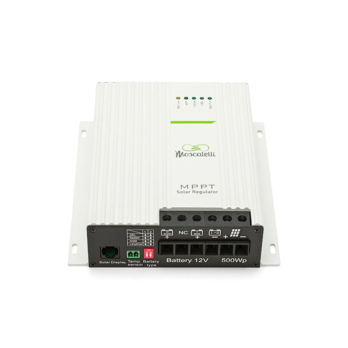 Regolatore MPPT 35 A DUO – fusibile esterno - bianco