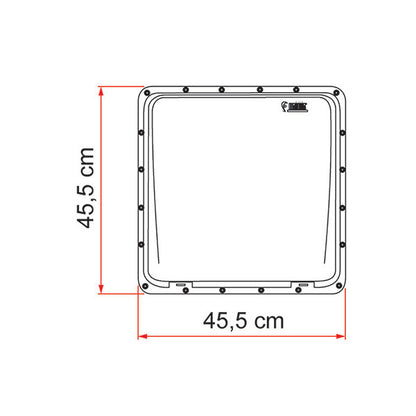 Turbo-Vent Polar Control Crystal • trasparente
