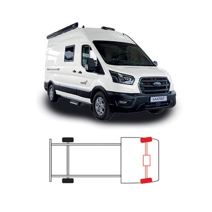 ExtraTOP Transit trazione anteriore • 8"