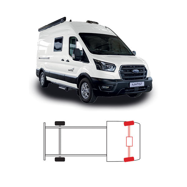 ExtraTOP Transit trazione anteriore • 8"