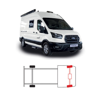 ExtraTOP Transit trazione anteriore • 8"