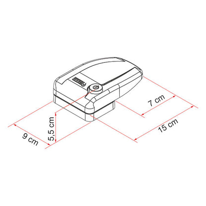Safe Door 3 one key system standard • bianco