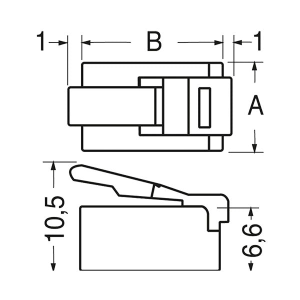 Plug telefonico RJ12