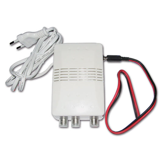 Amplificatore TV DVB-T2 a 12V/230V