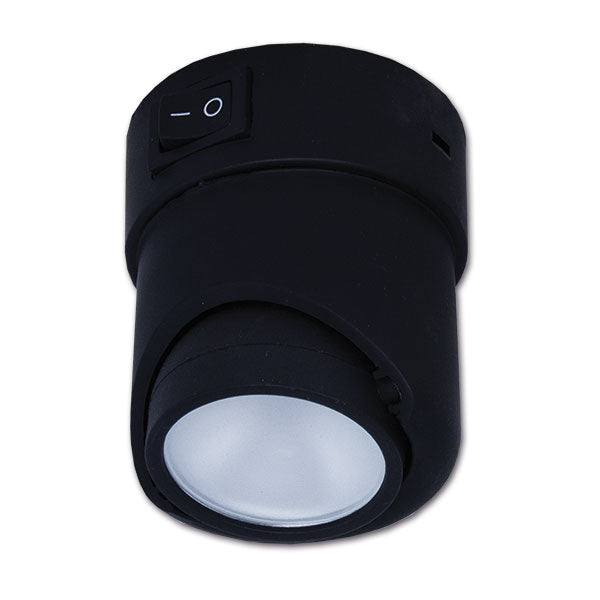 Faretto alogeno • nero