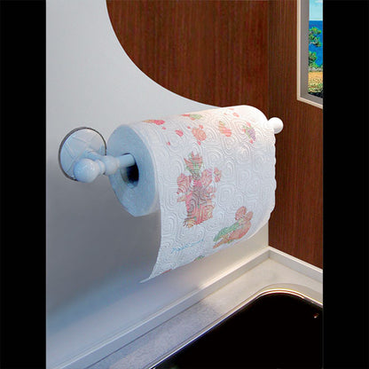 Porta rotolo cucina a ventosa