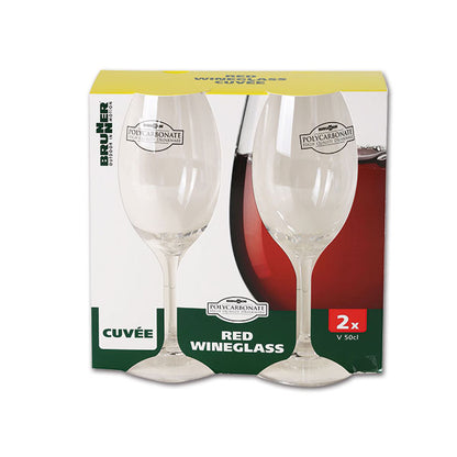 Set 2 bicchieri da vino rosso • 60 cl